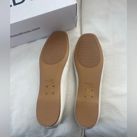 ALDO White Ballet Flats - never worn! - Picture 3 of 4